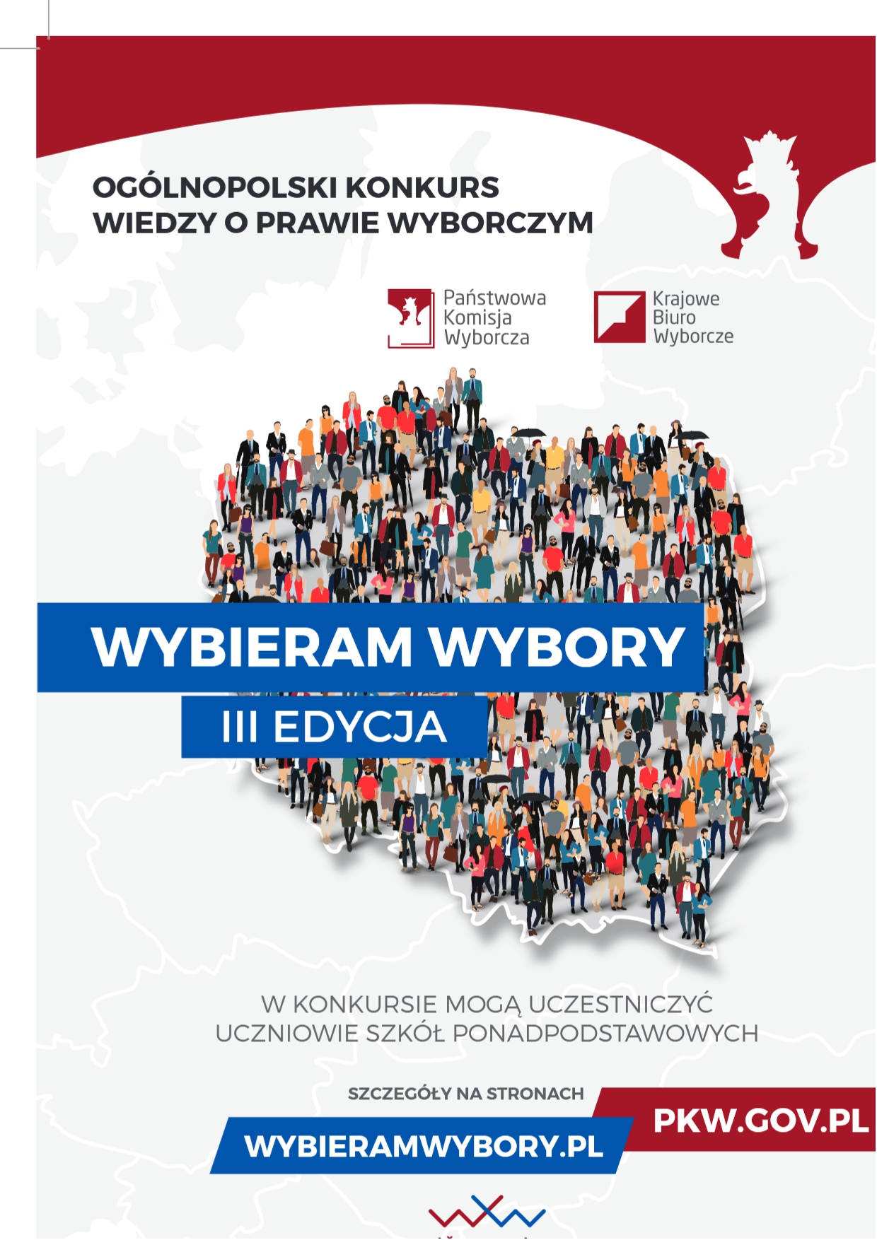 Ilustracja do informacji: III edycja ogólnopolskiego konkursu wiedzy o prawie wyborczym "Wybieram Wybory!"