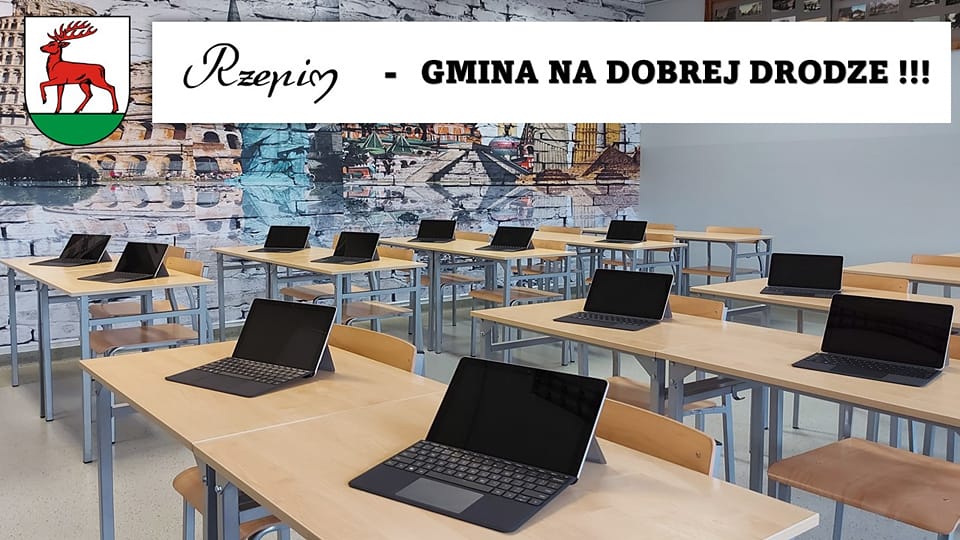 Ilustracja do informacji: Nowe komputery trafią do dzieci rodzin popegeerowskich z terenu Gminy Rzepin!!